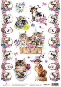 Декупажная карта 