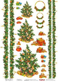 Декупажная карта 