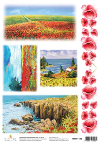 Декупажная карта 