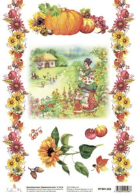 Декупажная карта 