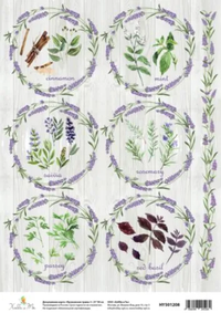 Декупажная карта 