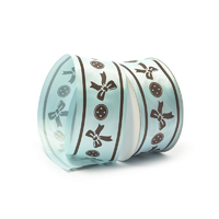 Лента репсовая с принтом СК-14.2, 40 мм, цв.11