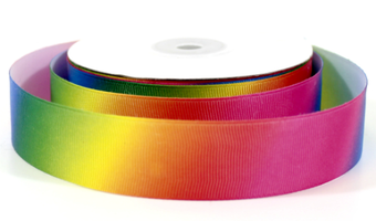 Лента репсовая с принтом 