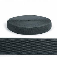 Резинка помочная цветная, 40 мм, серый