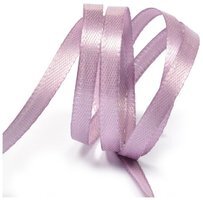 Лента атласная, 6 мм, 4434, сиреневый, рулон 27,4м