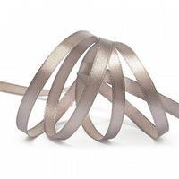 Лента атласная, 6 мм, 3169, серый, рулон 27,4м