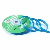 Лента атласная, 6 мм, 3156, морская волна, рулон 27,4м