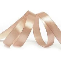 Лента атласная, 6 мм, 3125, бежевый, рулон 27,4м
