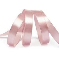 Лента атласная, 12 мм, 3120, т.гр.розовый, рулон 27,4м
