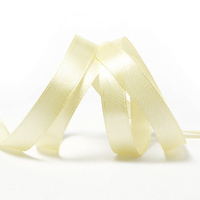 Лента атласная, 12 мм, 3008, бл.песочный, рулон 27,4м